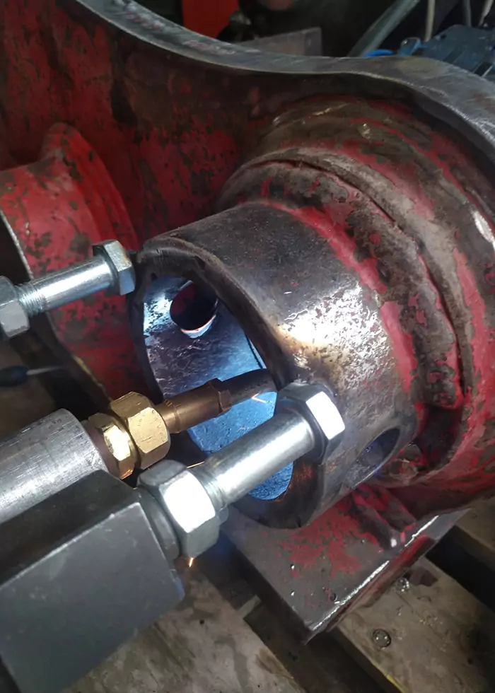 Löten eines Metallgegenstandes