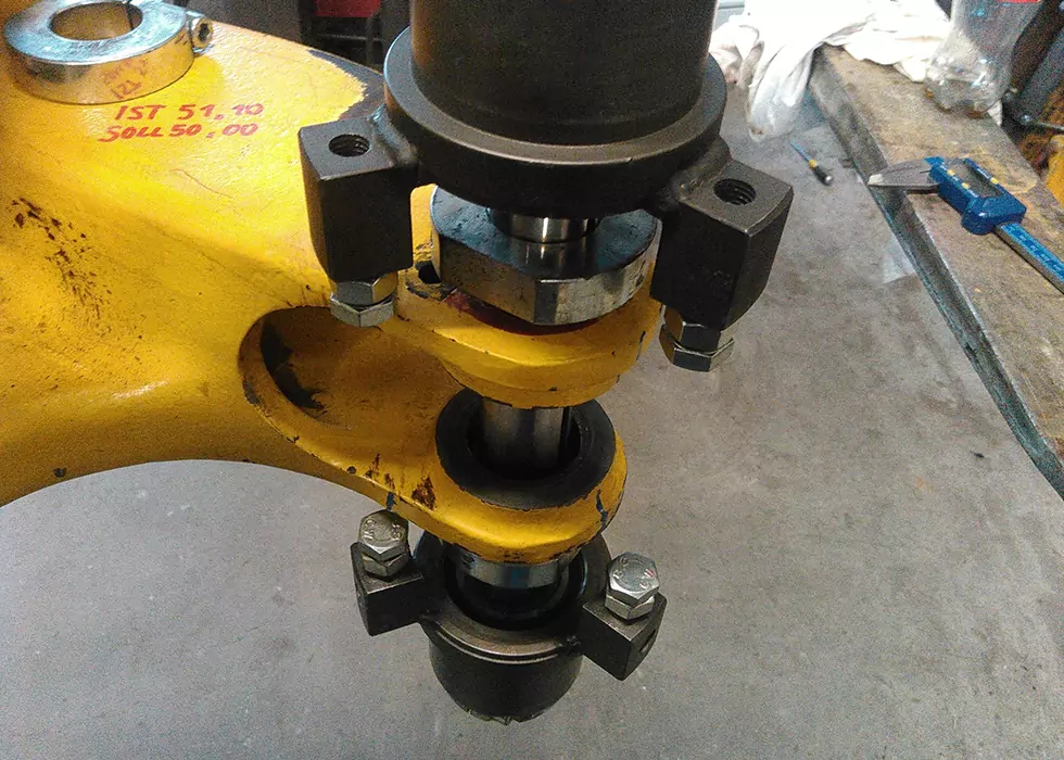 Mobile Bohrwerkmaschine